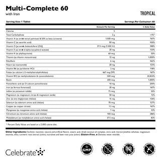 Multi-Complete 60 Bariatrický multivitamín s železem 