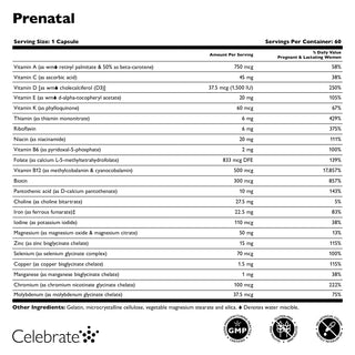 Bariatryczna witamina prenatalna z Żelazo, Kapsułki