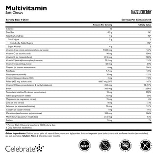 Bariatrický multivitamin bez železa Soft Chews