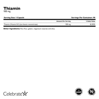 Thiamin Vitamin B1 100 mg 