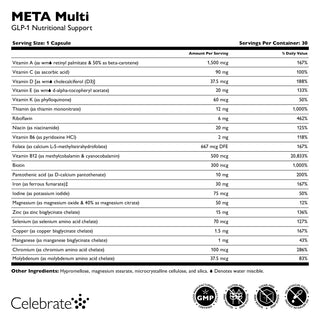 META Multi GLP-1 Nutriční podpora 
