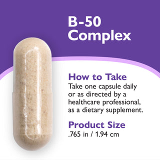 Komplex vitaminu B-50, kapsle