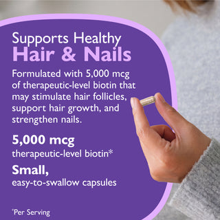 Biotin 5.000 mcg, kapsle