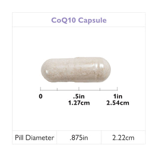 CoQ10 (koenzym Q10), 100 mg, kapsle