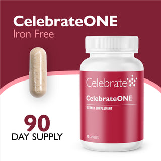 CelebrateONE Bariatrický multivitamin bez železa, kapsle, jednou denně