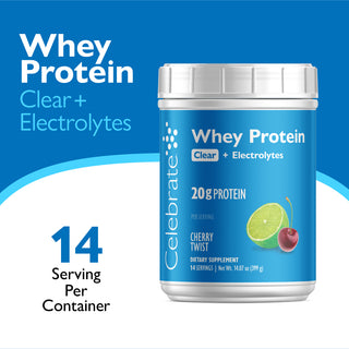 Celebrate Clear syrovátkový protein + elektrolyty 