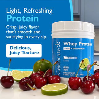 Celebrate Clear syrovátkový protein + elektrolyty 
