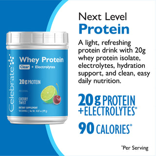 Celebrate Clear syrovátkový protein + elektrolyty 