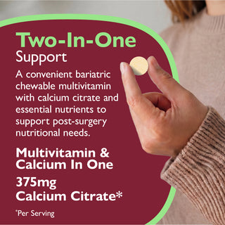 Essential Multi 2 v 1 multivitamín s vápníkem, žvýkací forma