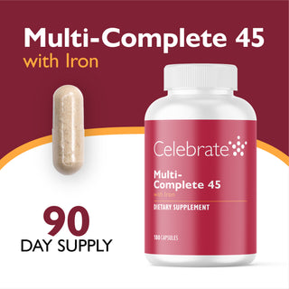 Multi-Complete 45 Bariatrický multivitamin se železem, kapsle