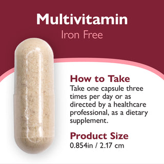 Bariatrický multivitamin bez železa, kapsle