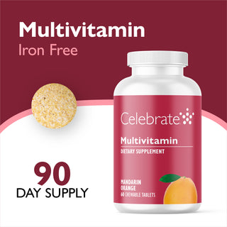 Bariatrický multivitamin bez železa, žvýkací