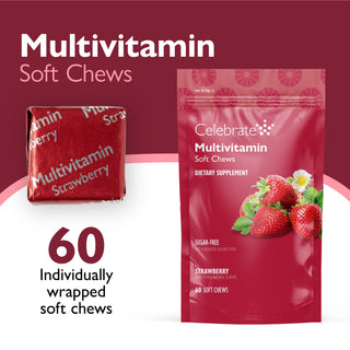 Bariatrický multivitamin bez železa, měkké žvýkací tablety