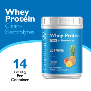 Celebrate Clear syrovátkový protein + elektrolyty 