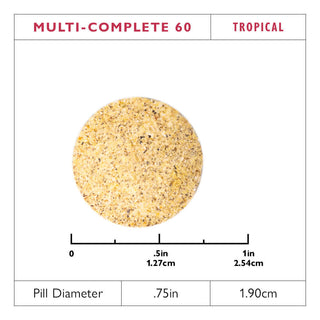 Multi-Complete 60 Bariatrická žvýkací multivitamín s železem, Tropical 