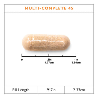 Multi-Complete 45 Bariatrické multivitaminy s železem v kapslích 